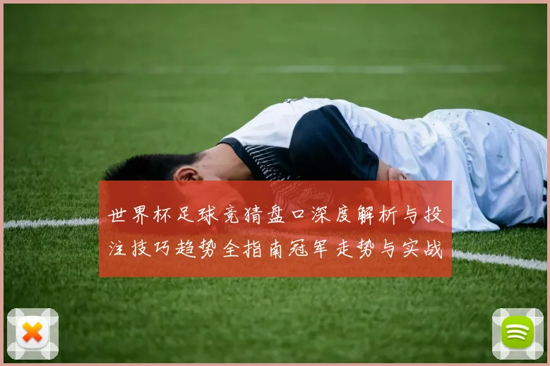 世界杯足球竞猜盘口深度解析与投注技巧趋势全指南冠军走势与实战策略